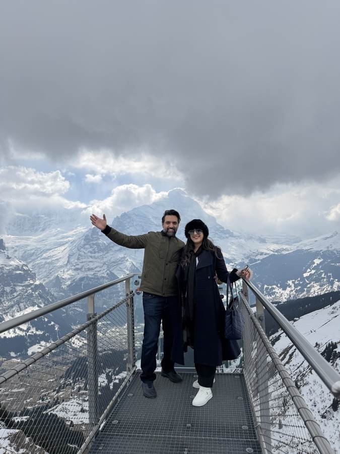 above the clouds