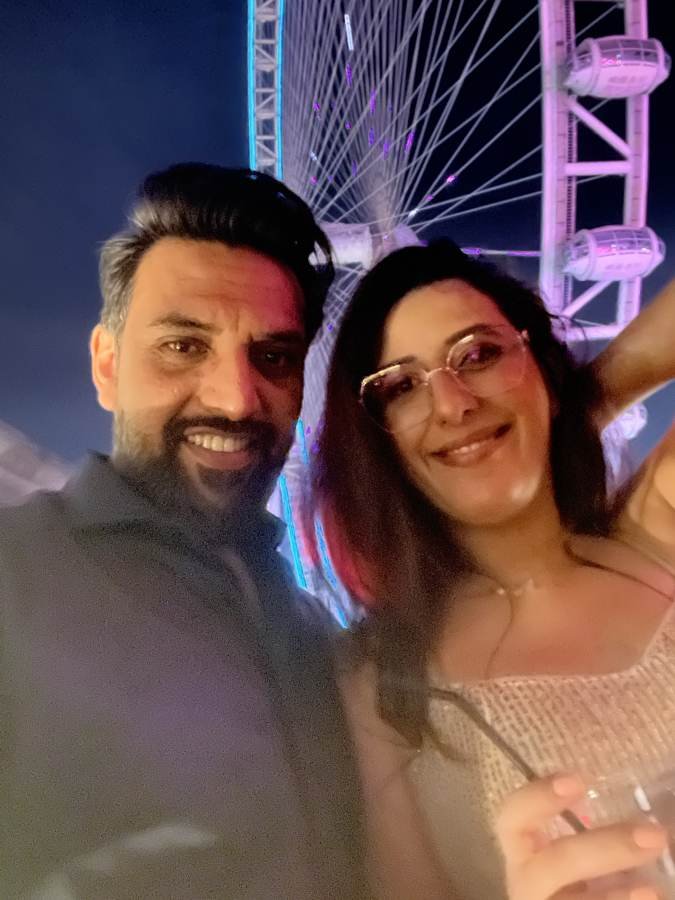 Ferris wheel night
