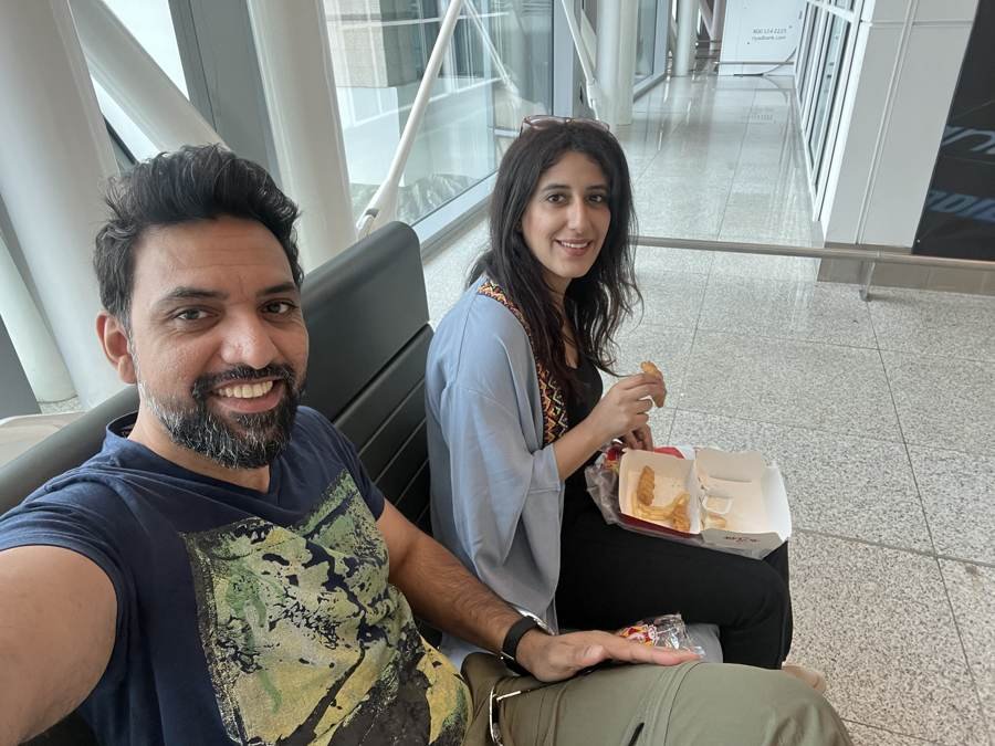airport snack