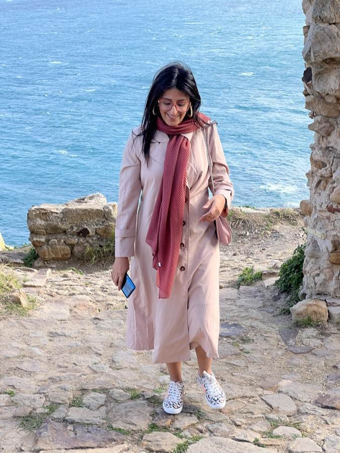 windblown on the ruins